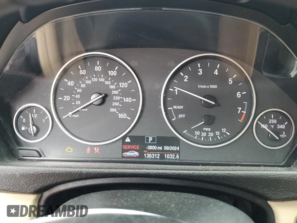2015 BMW 3 Series 328i with VIN WBA3A5C54FF609710, listed as a Copart auction lot 47503585 with 136,312 mi miles and Clean Title. Bid and sale history available at carsss.com. Image 9.