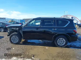 2021 Nissan Armada SV with VIN JN8AY2AD9M9662062, listed as a IAAI auction lot 41646938 with 83,979 mi miles. Bid and sale history available at carsss.com. Image 15.