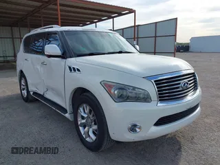 2011 Infiniti QX56 7-passenger z VIN JN8AZ2NF8B9500266, wystawiony jako IAAI lot #42300829 z przebiegiem 168 198 mil mil oraz . Historia ofert i sprzedaży dostępna na DreamBid. Obrazek 1.