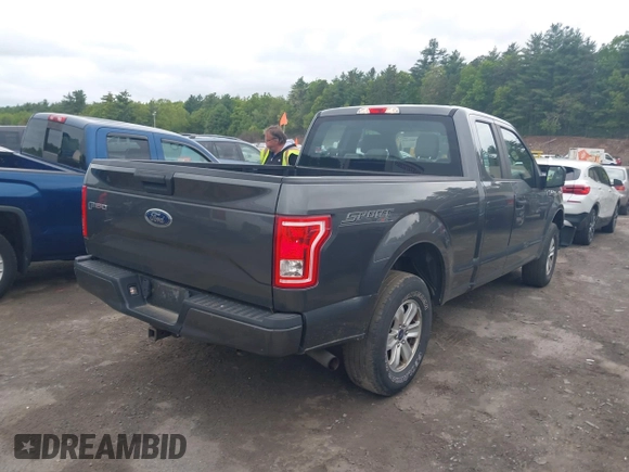 2016 Ford F-150 XLT with VIN 1FTEX1EP0GFD08080, listed as a IAAI auction lot 42303315 with 126,918 mi miles and . Bid and sale history available at DreamBid. Image 4.