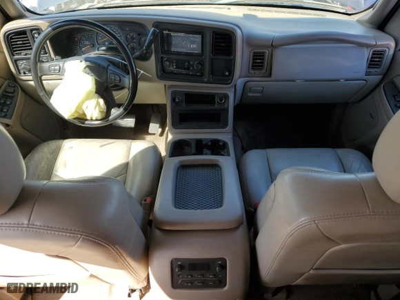 2005 GMC Yukon SLT with VIN 1GKEK13T35R226679, listed as a Copart auction lot 46863735 with 183,699 mi miles and Salvage Title. Bid and sale history available at carsss.com. Image 8.