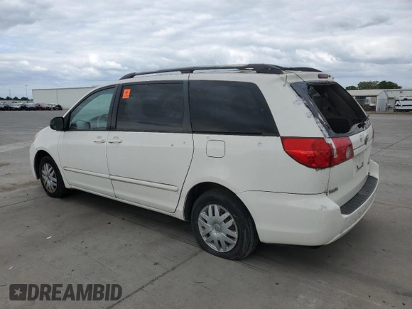 2006 Toyota Sienna CE with VIN 5TDZA23C96S563804, listed as a Copart auction lot 54916745 with 191,218 mi miles and Clean Title. Bid and sale history available at DreamBid. Image 2.