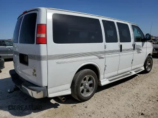 2007 Chevrolet Express Passenger z VIN 1GBFG15T471230597, wystawiony jako Copart lot #46646695 z przebiegiem 154 251 mil mil oraz Szkoda całkowita • Salvage title. Historia ofert i sprzedaży dostępna na DreamBid. Obrazek 3.