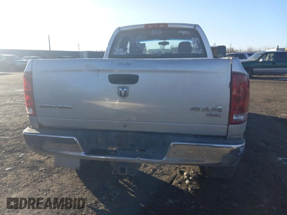 2005 Dodge Ram 2500 SLT with VIN 3D7KS28C35G850047, listed as a Copart auction lot 73827144 with 266,462 mi miles and Clean Title. Bid and sale history available at carsss.com. Image 6.