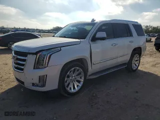 2016 Cadillac Escalade Luxury Collection with VIN 1GYS3BKJ8GR323567, listed as a Copart auction lot 83922104 with 160,222 mi miles and Salvage Title. Bid and sale history available at carsss.com. Image 1.