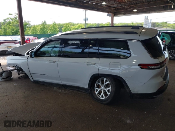 2023 Jeep Grand Cherokee Limited with VIN 1C4RJKBGXP8767666, listed as a IAAI auction lot 42364044 with 22,631 mi miles and . Bid and sale history available at DreamBid. Image 3.