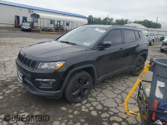 2019 Jeep Compass Altitude с VIN 3C4NJDBB9KT630968, выставлен на аукционе Copart как лот 59990235 с пробегом 132 506 миль миль и Списание • Salvage title. История ставок и продаж доступна на DreamBid. Изображение 1.