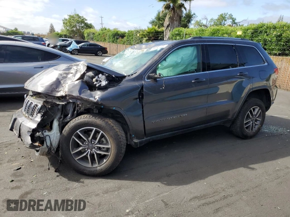 2019 Jeep Grand Cherokee Altitude with VIN 1C4RJFAG5KC591141, listed as a Copart auction lot 56885105 with 88,000 mi miles and Salvage title. Bid and sale history available at DreamBid. Image 1.