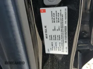 2018 Tesla Model 3 Long Range Battery with VIN 5YJ3E1EA3JF035530, listed as a Copart auction lot 53933835 with 53,697 mi miles and Salvage Title. Bid and sale history available at DreamBid. Image 12.