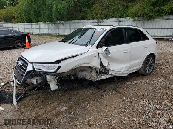 2018 Audi Q3 Premium с VIN WA1BCCFS4JR014601, выставлен на аукционе Copart как лот 56539595 с пробегом 97 142 миль миль и Списание • Salvage title. История ставок и продаж доступна на DreamBid. Изображение 1.
