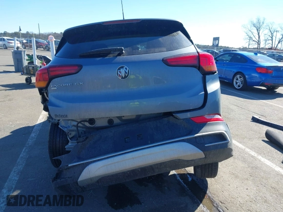 2022 Buick Encore GX Select с VIN KL4MMESL9NB026502, выставлен на аукционе IAAI как лот 41589247 с пробегом 33 375 миль миль и . История ставок и продаж доступна на DreamBid. Изображение 16.