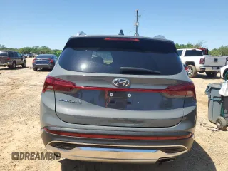 2022 Hyundai Santa Fe SEL with VIN 5NMS24AJ4NH434849, listed as a Copart auction lot 52390315 with 20,694 mi miles and Non Repairable. Bid and sale history available at DreamBid. Image 6.