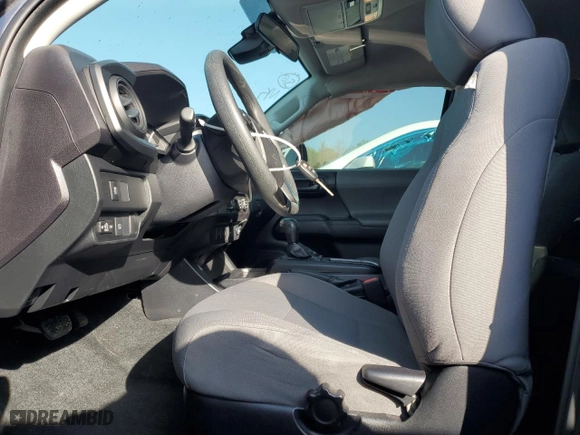 2021 Toyota Tacoma 2WD SR with VIN 5TFAX5GN5MX194343, listed as a Copart auction lot 51206845 with 57,391 mi miles and Salvage Title. Bid and sale history available at carsss.com. Image 7.