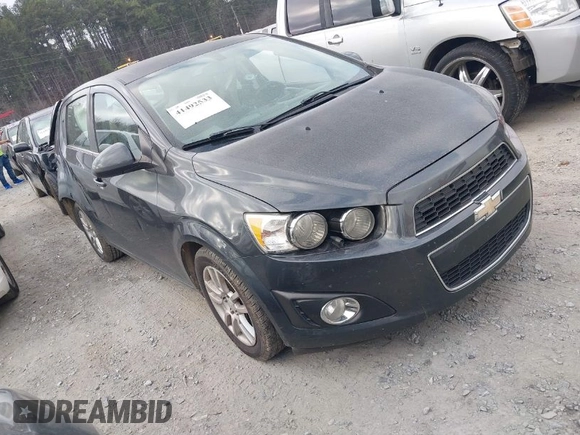 2016 Chevrolet Sonic LT with VIN 1G1JC6SH6G4103579, listed as a IAAI auction lot 41492533 with 224,192 mi miles. Bid and sale history available at carsss.com. Image 1.