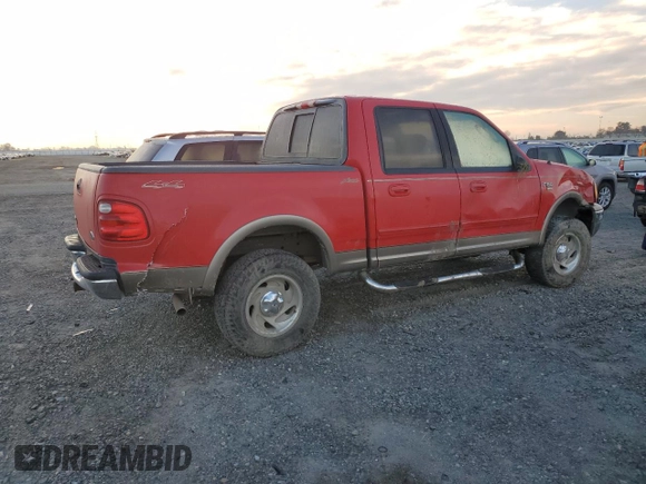 2003 Ford F-150 XLT with VIN 1FTRW08L23KB71801, listed as a Copart auction lot 47212895 with 170,028 mi miles and Salvage Title. Bid and sale history available at carsss.com. Image 3.