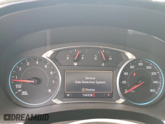 2020 Chevrolet Traverse LT with VIN 1GNERHKW0LJ244037, listed as a Copart auction lot 54182415 with 134,328 mi miles and Salvage title. Bid and sale history available at DreamBid. Image 9.