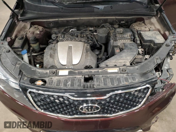 2012 Kia Sorento SX with VIN 5XYKW4A22CG297804, listed as a Copart auction lot 51800975 with 91,787 mi miles and Salvage Title. Bid and sale history available at carsss.com. Image 12.