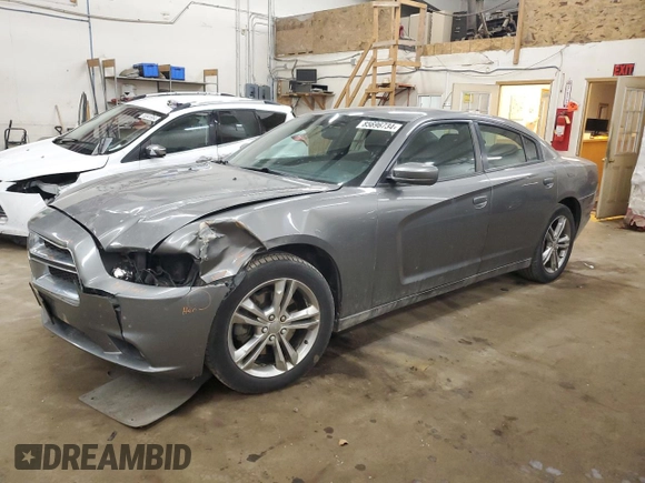 2012 Dodge Charger SXT with VIN 2C3CDXJG2CH154140, listed as a Copart auction lot 85696734 with 183,721 mi miles and Salvage Title. Bid and sale history available at carsss.com. Image 1.