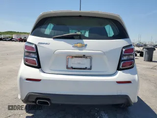 2018 Chevrolet Sonic LT with VIN 1G1JG6SH3J4108170, listed as a Copart auction lot 53712125 with 148,146 mi miles and Salvage title. Bid and sale history available at DreamBid. Image 6.