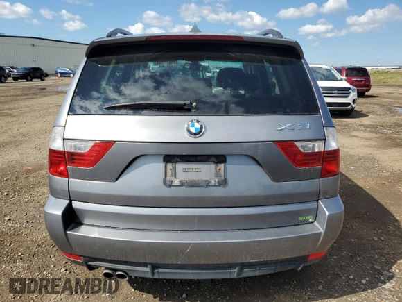 2010 BMW X3 xDrive30i with VIN WBXPC9C40AWJ39345, listed as a Copart auction lot 71678244 with 181,688 mi miles and Salvage Title. Bid and sale history available at carsss.com. Image 6.