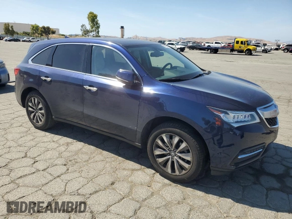 2014 Acura MDX Technology z VIN 5FRYD4H40EB004661, wystawiony jako Copart lot #58535415 z przebiegiem 113 498 mil mil oraz Szkoda całkowita • Salvage title. Historia ofert i sprzedaży dostępna na DreamBid. Obrazek 4.