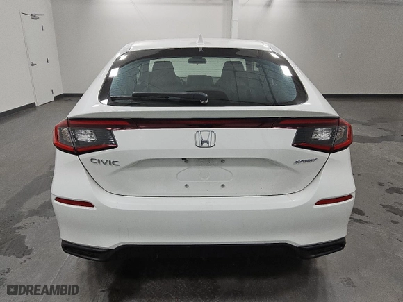 2023 Honda Civic Hatchback Sport with VIN 19XFL2H87PE020691, listed as a Copart auction lot 45565195 with 19,867 mi miles and Clean Title. Bid and sale history available at carsss.com. Image 6.
