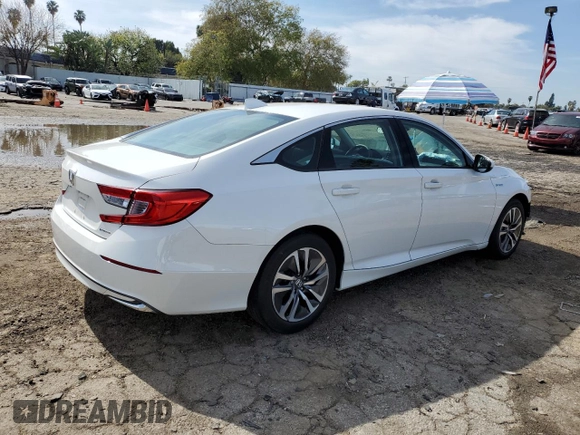 2020 Honda Accord with VIN 1HGCV3F19LA009411, listed as a Copart auction lot 45215105 with 59,328 mi miles and Salvage Title. Bid and sale history available at DreamBid. Image 3.