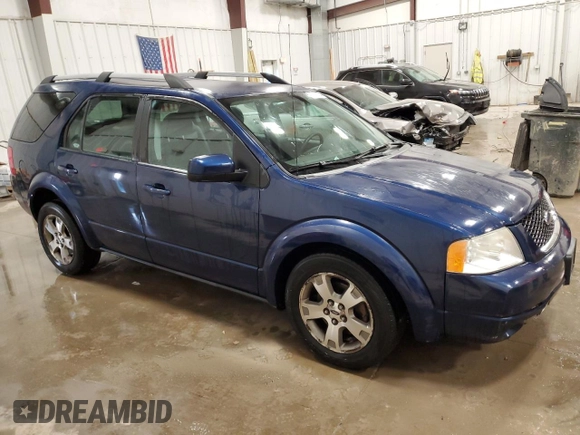 2006 Ford Freestyle Limited with VIN 1FMZK03146GA15439, listed as a Copart auction lot 87189264 with 0 mi miles and Non Repairable. Bid and sale history available at carsss.com. Image 4.