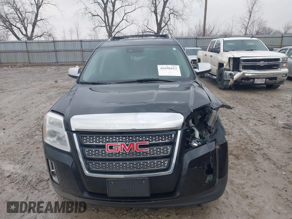 2015 GMC Terrain SLT z VIN 2GKFLYE37F6251170, wystawiony jako IAAI lot #41690412 z przebiegiem 129 756 mil mil oraz . Historia ofert i sprzedaży dostępna na DreamBid. Obrazek 12.