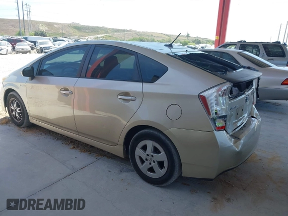 2010 Toyota Prius II with VIN JTDKN3DU1A0110873, listed as a IAAI auction lot 42076133 with 150,206 mi miles. Bid and sale history available at carsss.com. Image 14.