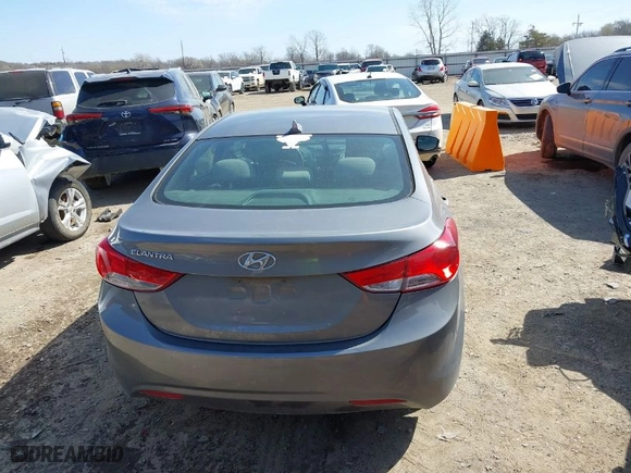 2013 Hyundai Elantra GLS PZEV with VIN 5NPDH4AE6DH357199, listed as a IAAI auction lot 41788694 with 161,467 mi miles. Bid and sale history available at carsss.com. Image 17.