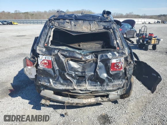 2008 GMC Acadia SLE1 with VIN 1GKEV13728J290905, listed as a Copart auction lot 50615075 with Not Provided miles and Salvage Title. Bid and sale history available at carsss.com. Image 6.