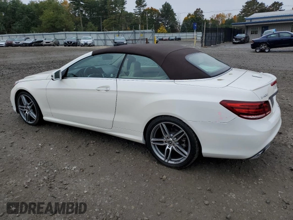 2016 Mercedes-Benz E 400 with VIN WDDKK6FF5GF331834, listed as a Copart auction lot 78031364 with 34,416 mi miles and Salvage Title. Bid and sale history available at DreamBid. Image 2.