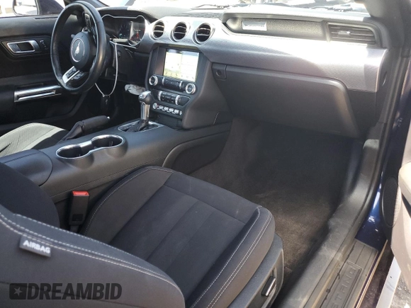 2018 Ford Mustang GT with VIN 1FA6P8CFXJ5165262, listed as a Copart auction lot 52105425 with 36,790 mi miles and Salvage Title. Bid and sale history available at DreamBid. Image 8.
