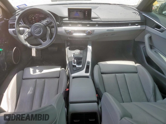 2019 Audi A4 Premium Plus with VIN WAUENAF45KN001851, listed as a Copart auction lot 61683595 with 79,444 mi miles and Salvage title. Bid and sale history available at DreamBid. Image 8.
