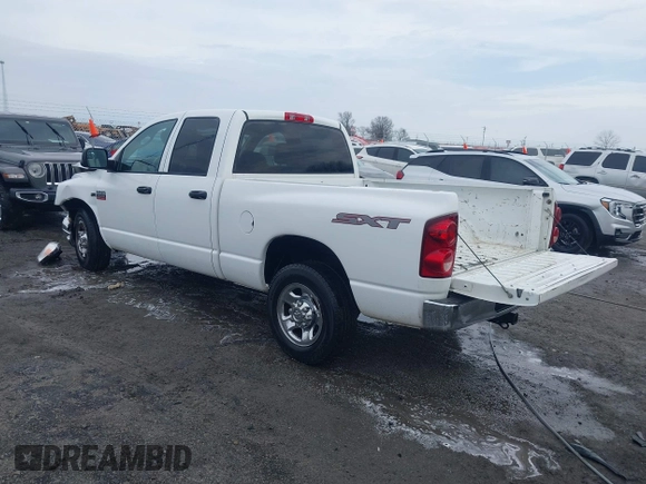 2008 Dodge 2500 ST with VIN 3D7KR28D98G247824, listed as a IAAI auction lot 41576723 with 199,506 mi miles and . Bid and sale history available at DreamBid. Image 3.