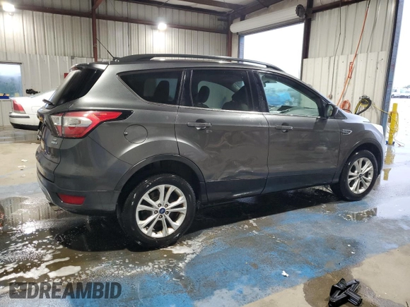 2018 Ford Escape SE with VIN 1FMCU9G90JUB48553, listed as a Copart auction lot 51171255 with 134,423 mi miles and Salvage Title. Bid and sale history available at carsss.com. Image 3.