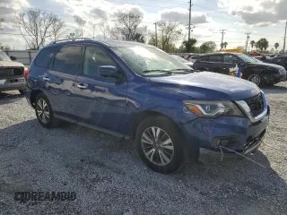 2017 Nissan Pathfinder SV with VIN 5N1DR2MN1HC652995, listed as a Copart auction lot 46004315 with 202,644 mi miles and Clean Title. Bid and sale history available at carsss.com. Image 4.