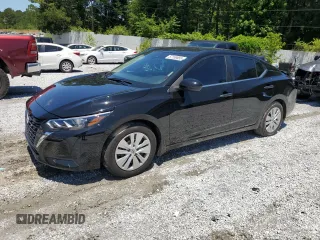2024 Nissan Sentra S with VIN 3N1AB8BV3RY214704, listed as a Copart auction lot 57159855 with 8,181 mi miles and Salvage title. Bid and sale history available at DreamBid. Image 1.