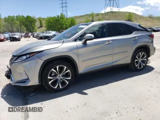 2022 Lexus RX 450h with VIN 2T2HGMDA4NC075589, listed as a Copart auction lot 57241645 with 29,529 mi miles and Salvage title. Bid and sale history available at DreamBid. Image 1.