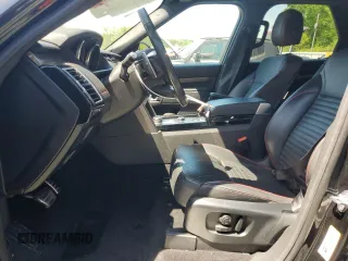 2017 Land Rover Discovery HSE with VIN SALRRBBV5HA046424, listed as a Copart auction lot 53743945 with 51,047 mi miles and Salvage Title. Bid and sale history available at DreamBid. Image 7.