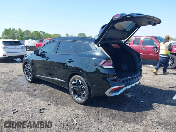 2023 Kia Sportage SX-Prestige z VIN 5XYK53AF2PG066651, wystawiony jako IAAI lot #41984627 z przebiegiem 81 298 mil mil oraz . Historia ofert i sprzedaży dostępna na DreamBid. Obrazek 3.