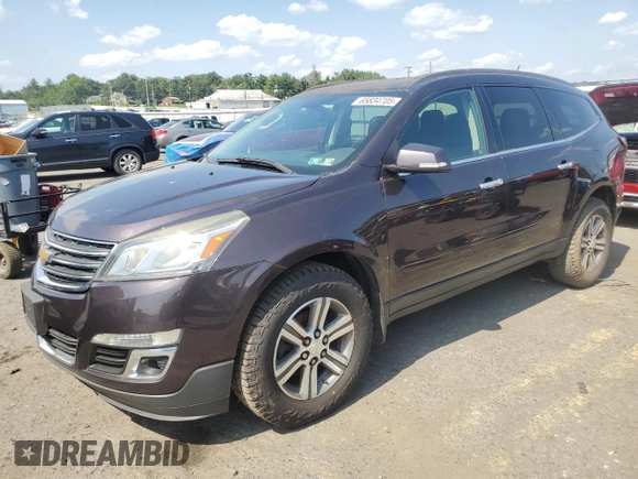2015 Chevrolet Traverse LT with VIN 1GNKVGKD7FJ166058, listed as a Copart auction lot 65834705 with Not provided miles and Clean title. Bid and sale history available at DreamBid. Image 1.