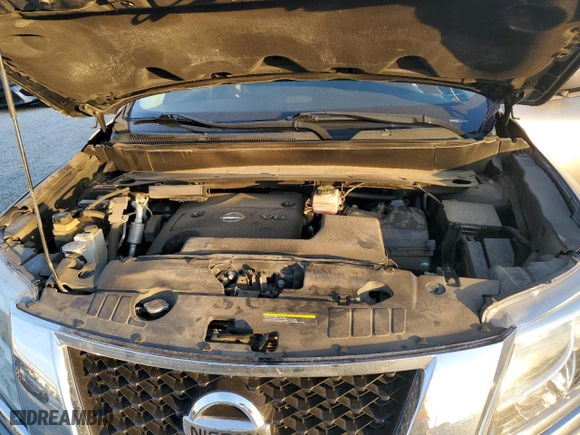 2016 Nissan Pathfinder S with VIN 5N1AR2MN5GC663712, listed as a Copart auction lot 85489524 with 62,821 mi miles and Salvage Title. Bid and sale history available at carsss.com. Image 14.