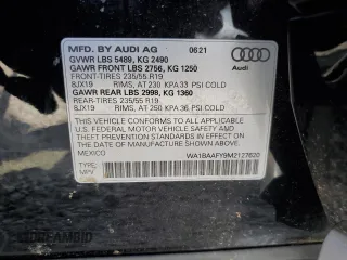 2021 Audi Q5 Premium Plus z VIN WA1BAAFY9M2127620, wystawiony jako Copart lot #59913385 z przebiegiem 116 323 mil mil oraz Szkoda całkowita • Salvage title. Historia ofert i sprzedaży dostępna na DreamBid. Obrazek 14.