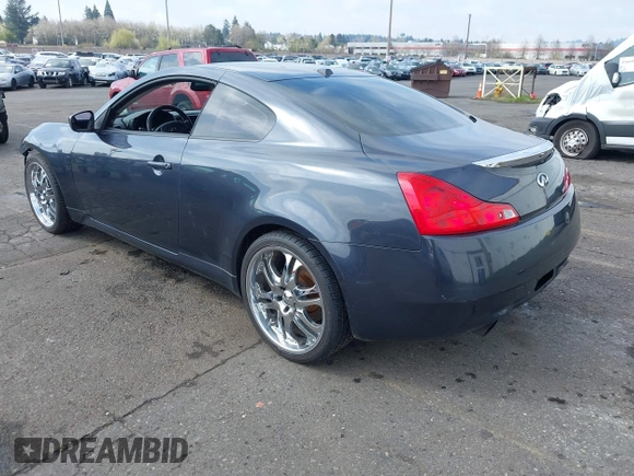 2008 Infiniti G37 Coupe Journey with VIN JNKCV64E48M106770, listed as a IAAI auction lot 41937434 with 170,448 mi miles. Bid and sale history available at carsss.com. Image 3.