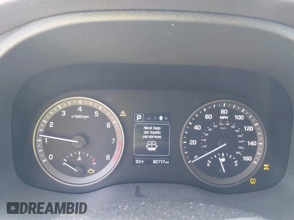 2017 Hyundai Tucson Sport with VIN KM8J3CA29HU400376, listed as a IAAI auction lot 42051949 with 82,717 mi miles and . Bid and sale history available at DreamBid. Image 7.
