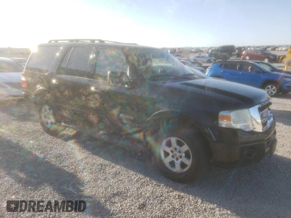 2008 Ford Expedition SSV with VIN 1FMFU16558LA82398, listed as a Copart auction lot 52850425 with 285,095 mi miles and Salvage title. Bid and sale history available at DreamBid. Image 4.
