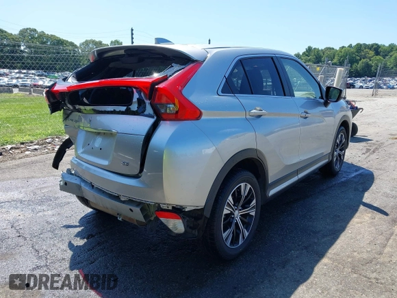 2020 Mitsubishi Eclipse Cross SE with VIN JA4AS5AA4LZ017669, listed as a IAAI auction lot 42560728 with 93,977 mi miles and . Bid and sale history available at DreamBid. Image 4.