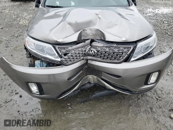 2014 Kia Sorento SX with VIN 5XYKWDA70EG432406, listed as a Copart auction lot 44859275 with 129,610 mi miles and Salvage Title. Bid and sale history available at carsss.com. Image 13.